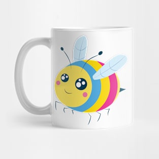 Pan Pride Bee Mug